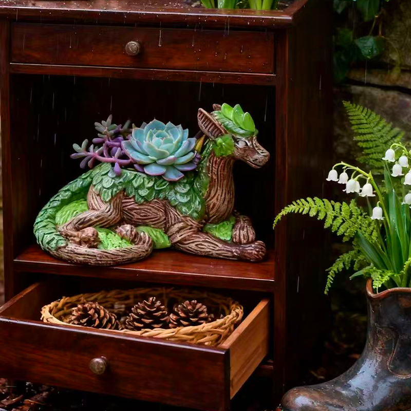 Creative Dragon Tree Flower Po - огляд і ціна Aloe Vera Pot