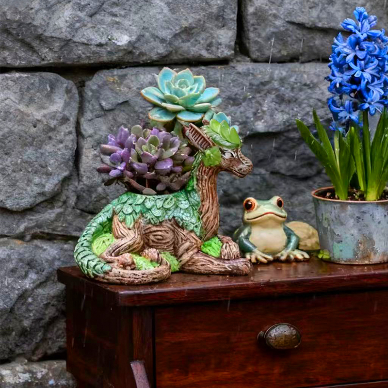 Creative Dragon Tree Flower Po - огляд і ціна Aloe Vera Pot