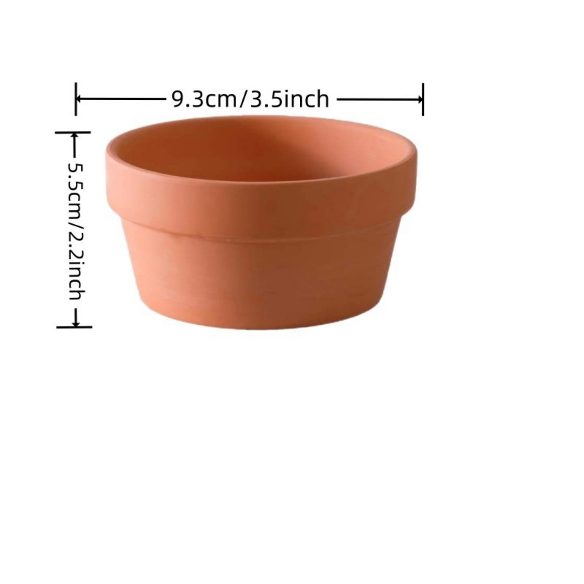 6 PCS Terracotta Buld Pots 3.5 - огляд і ціна Aloe Vera Pot