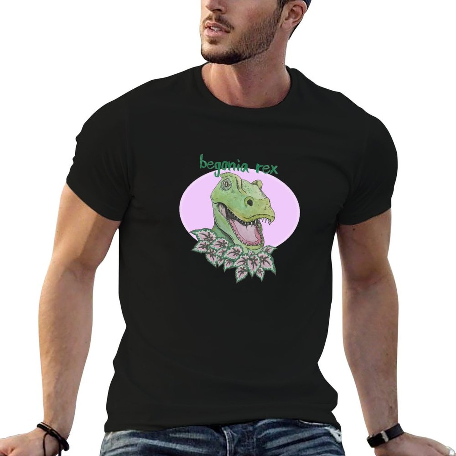T rex begonia (pink) T-Shirt t - огляд і ціна Begonia Rex