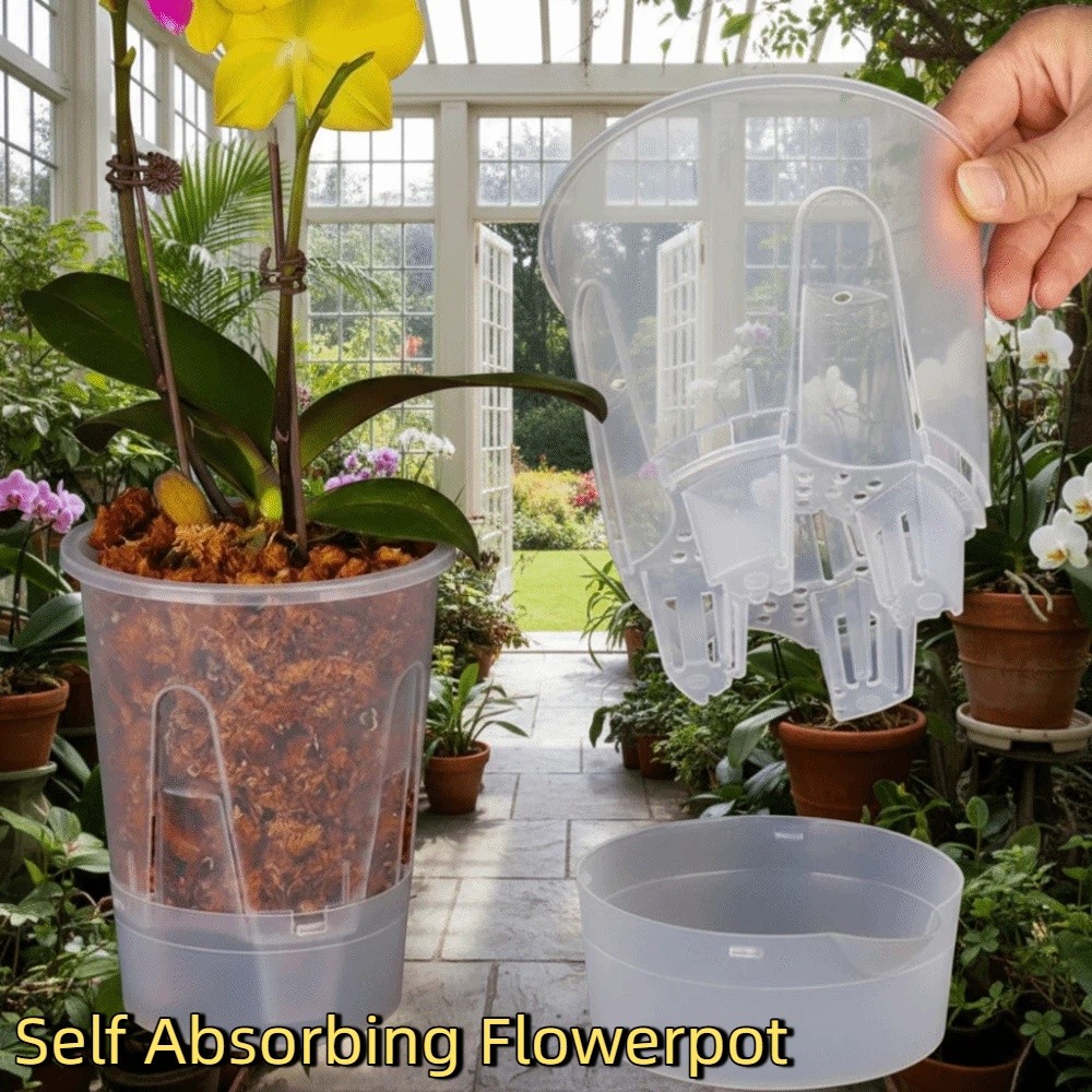 Plastic Self Absorbing Flowerp - огляд і ціна Aloe Vera Pot